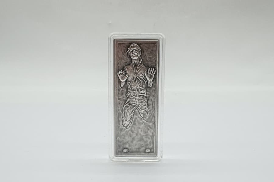 Silberbarren New Zealand Mint \Star Wars - Han Solo in Carbonite 2022\